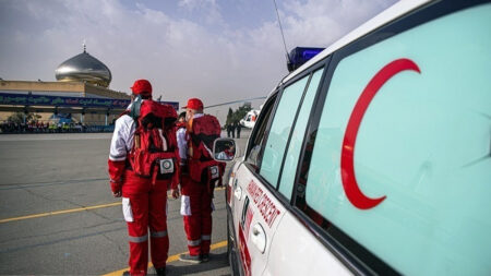 هلال+احمر+در+اربعین